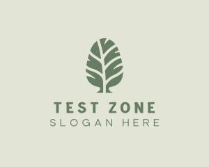 Green Pine Tree logo design