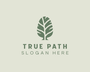 Green Pine Tree logo design