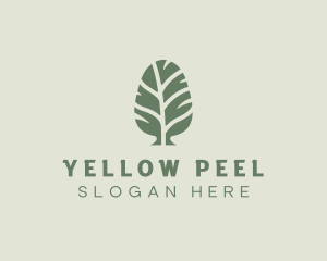 Green Pine Tree logo design