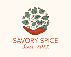 Organic Leaf Spice logo