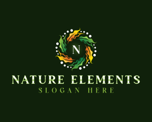 Botanical Leaf Nature logo design