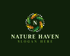 Botanical Leaf Nature logo design