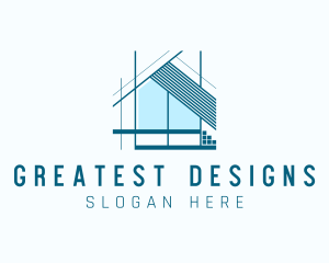 House Interior Design logo design