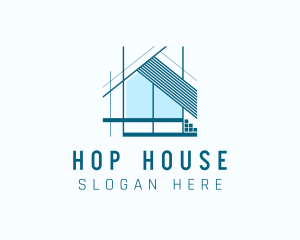 House Interior Design logo design