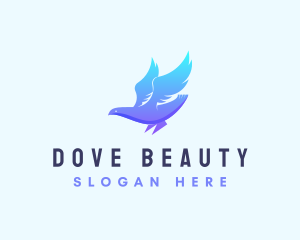 Safari Gradient Dove logo design