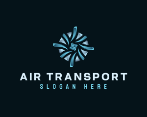 Thermal Ventilation Propeller logo design