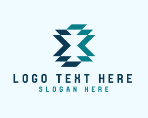 Cyber Technology Letter X logo