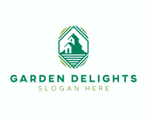 Yard Landscaping Garden logo design