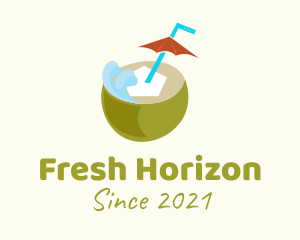 Fresh Coconut Drink  logo