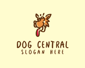 Canine Dog Character logo design