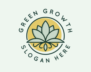 Green Lotus Salon logo design