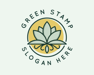 Green Lotus Salon logo design