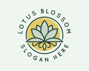 Green Lotus Salon logo design