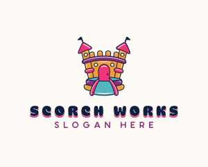 Inflatable Theme Park  logo design