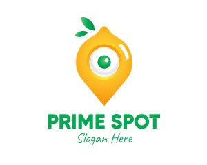 Lemon Location Pin logo