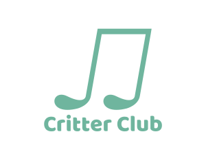 Golf Club Musical Note logo design