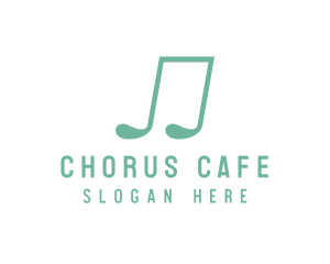 Golf Club Musical Note logo