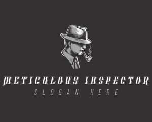 Inspector Spy Fedora logo design