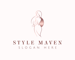 Beautiful Woman Dress logo design