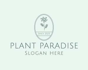 Floral Boutique Plant logo design