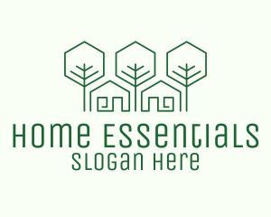 Green Home Builder logo design