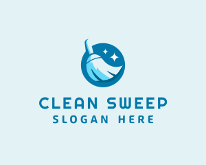 Sweeping Cleaning Broom  logo