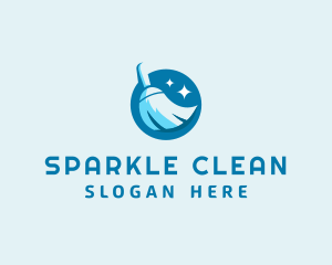 Sweeping Cleaning Broom  logo