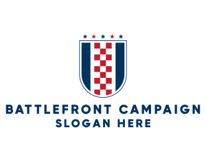 Checkered Coat of Arms  logo design