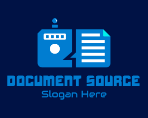 Floppy Disk Document logo