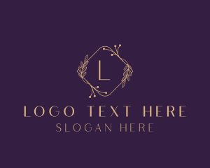 Luxury Floral Beauty Salon logo