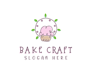 Cupcake Pastry Bakery  logo design