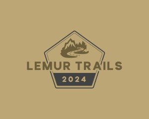 Mountain Trail Adventure logo design