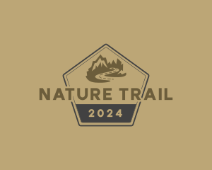 Mountain Trail Adventure logo design