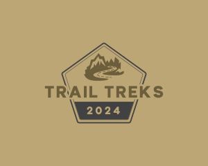 Mountain Trail Adventure logo design