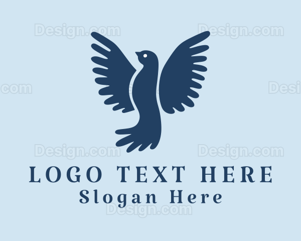 Dove Avian Bird Christianity Logo