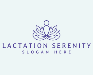 Yoga Spa Meditation logo design