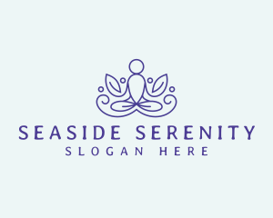 Yoga Spa Meditation logo design