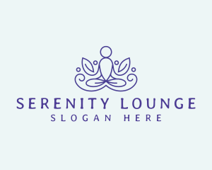 Yoga Spa Meditation logo design