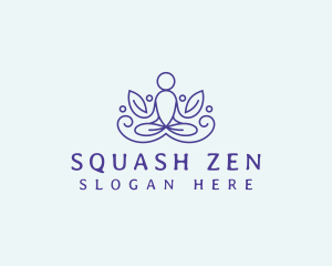 Yoga Spa Meditation logo design