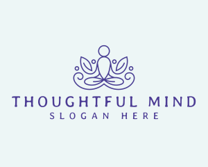 Yoga Spa Meditation logo design