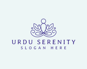 Yoga Spa Meditation logo design