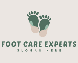 Earthy Foot Massage logo design