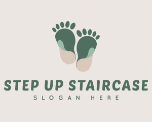 Earthy Foot Massage logo design