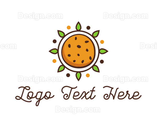 Vegan Sun Cookie Logo