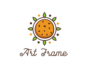 Vegan Sun Cookie logo design