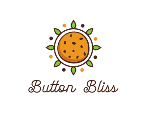 Vegan Sun Cookie logo design