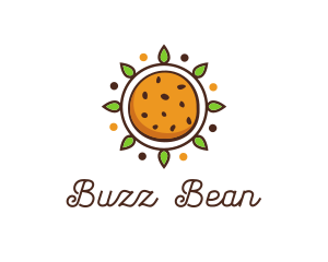 Vegan Sun Cookie logo design