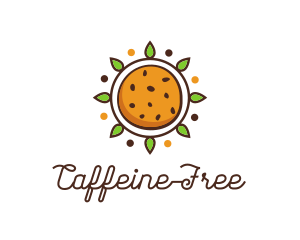 Vegan Sun Cookie logo design