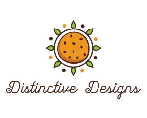 Vegan Sun Cookie logo design