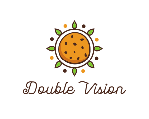 Vegan Sun Cookie logo design